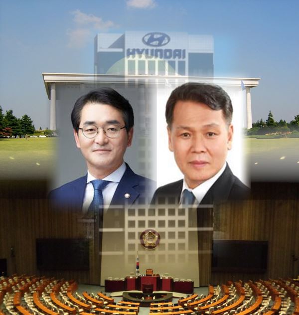 박용진 의원(왼쪽)과 서보신 사장 [이포커스 제작 CG]